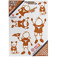 Texas Longhorns Family Decal Set Small